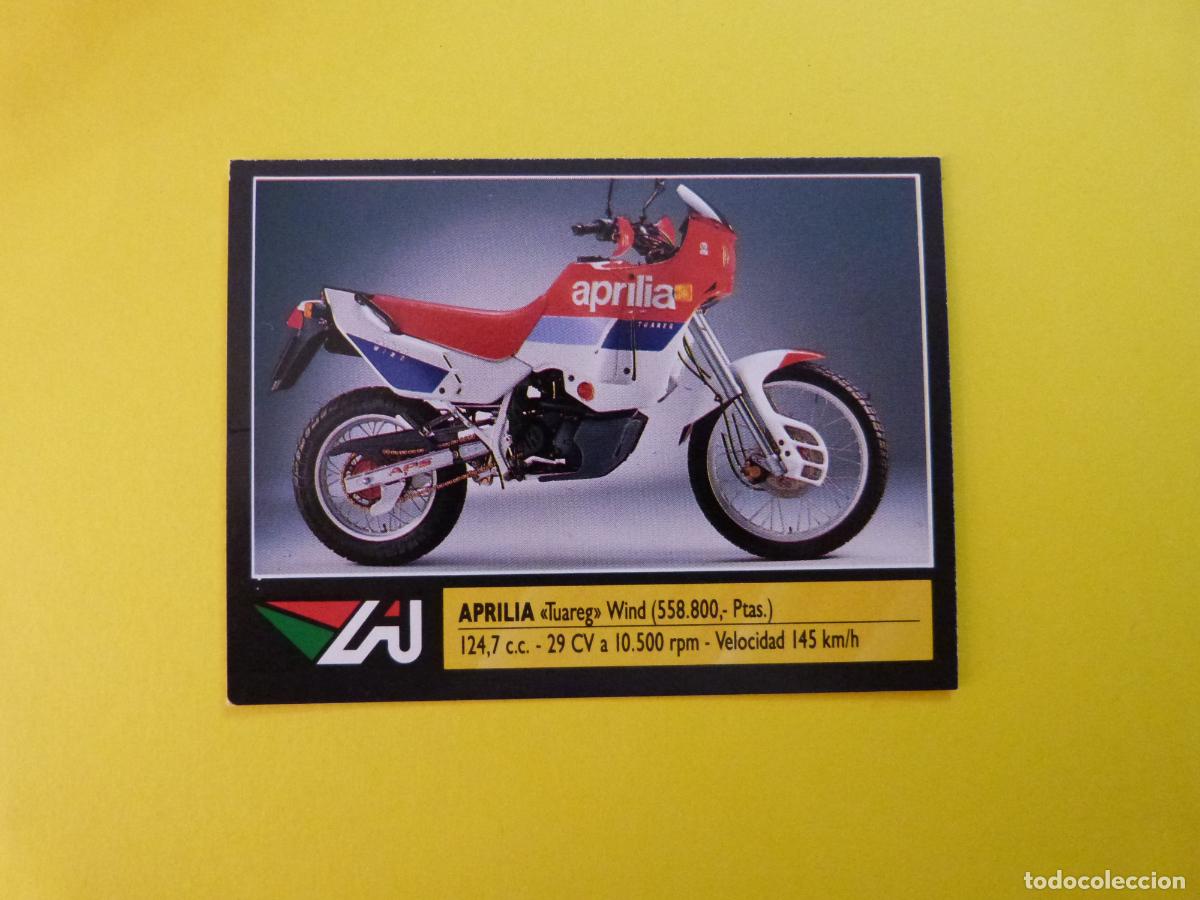 Coleccionismo cromos antiguos: CROMO DE MOTOS APRILIA SIN PEGAR N&ordm; 74 A&Ntilde;O 1990 DEL ALBUM SUPER MOTO DE ESTE