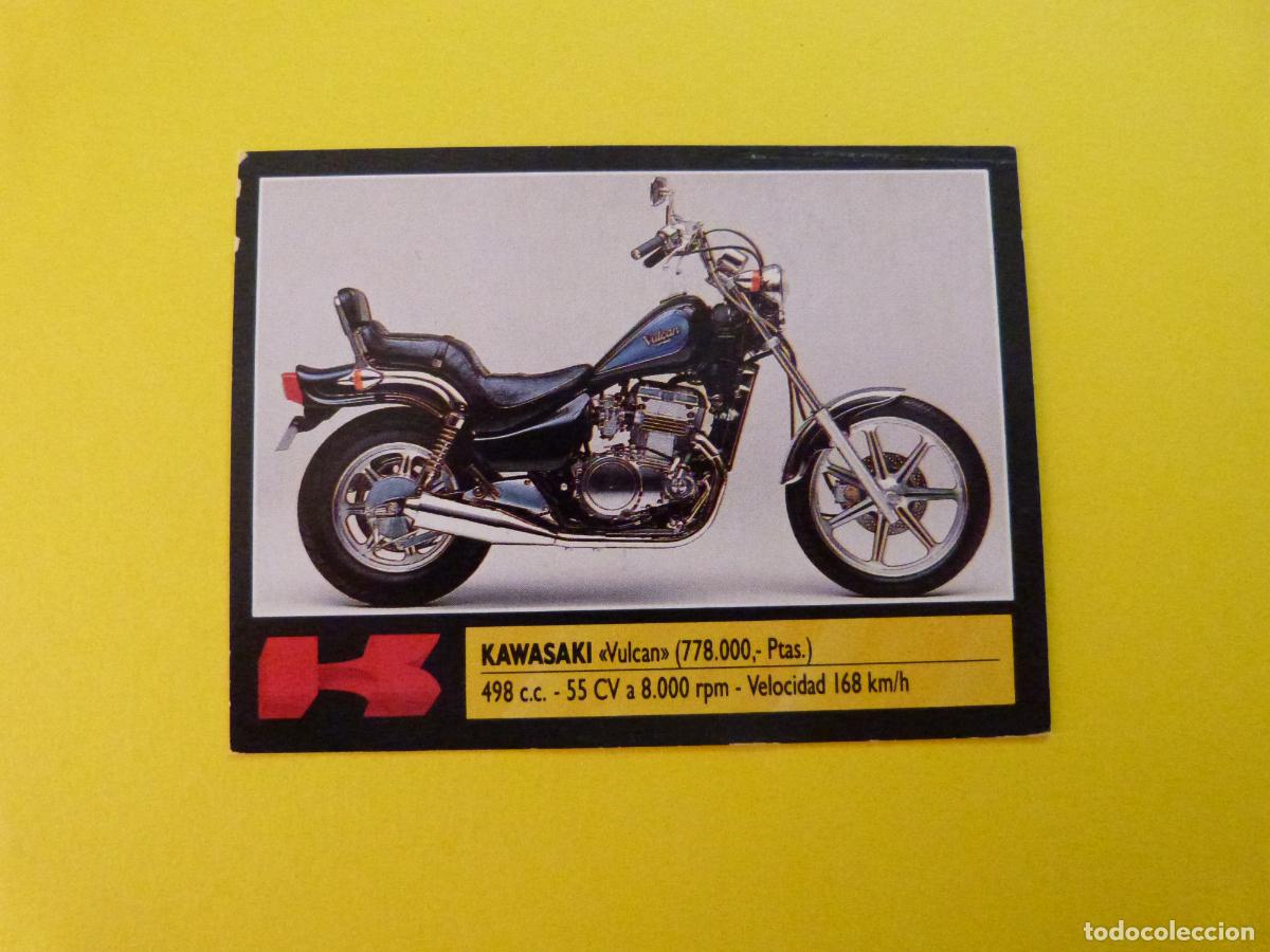 Coleccionismo cromos antiguos: CROMO DE MOTOS KAWASAKI SIN PEGAR N&ordm; 58 A&Ntilde;O 1990 DEL ALBUM SUPER MOTO DE ESTE