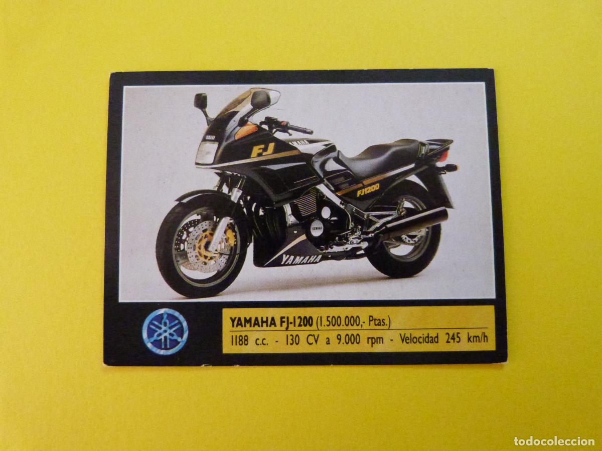 Coleccionismo cromos antiguos: CROMO DE MOTOS YAMAHA SIN PEGAR N&ordm; 48 A&Ntilde;O 1990 DEL ALBUM SUPER MOTO DE ESTE