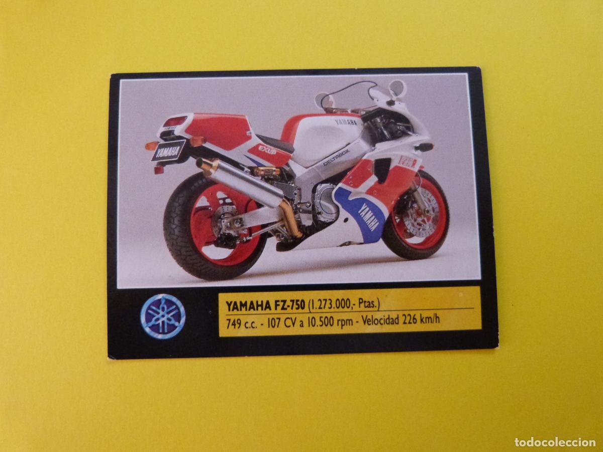 Coleccionismo cromos antiguos: CROMO DE MOTOS YAMAHA SIN PEGAR N&ordm; 46 A&Ntilde;O 1990 DEL ALBUM SUPER MOTO DE ESTE