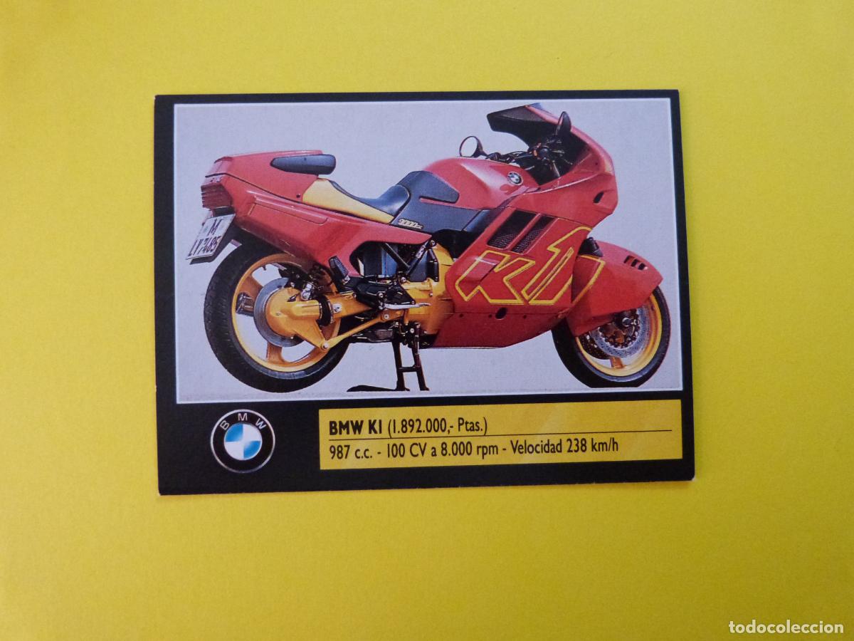 Coleccionismo cromos antiguos: CROMO DE MOTOS BMW SIN PEGAR N&ordm; 34 A&Ntilde;O 1990 DEL ALBUM SUPER MOTO DE ESTE