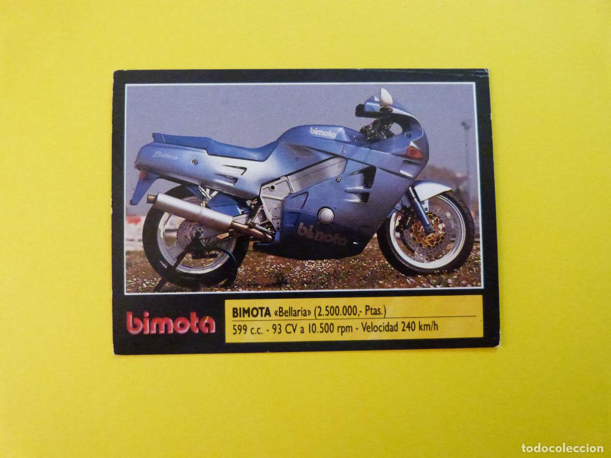Coleccionismo cromos antiguos: CROMO DE MOTOS BIMOTA SIN PEGAR N&ordm; 32 A&Ntilde;O 1990 DEL ALBUM SUPER MOTO DE ESTE