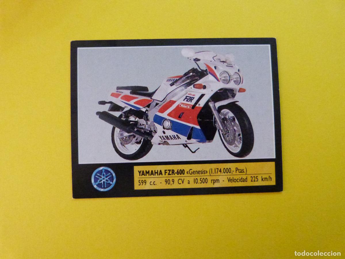Coleccionismo cromos antiguos: CROMO DE MOTOS YAMAHA SIN PEGAR N&ordm; 31 A&Ntilde;O 1990 DEL ALBUM SUPER MOTO DE ESTE