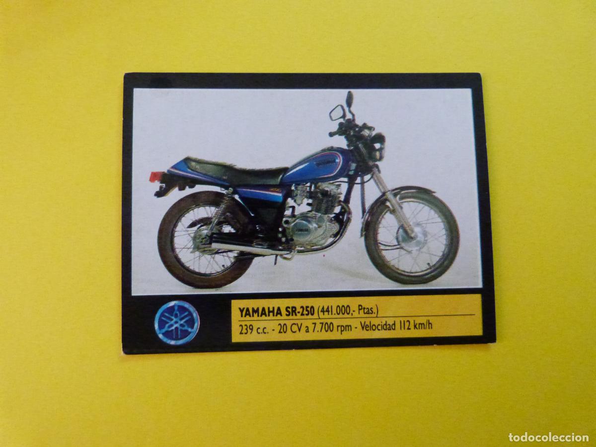 Coleccionismo cromos antiguos: CROMO DE MOTOS YAMAHA SIN PEGAR N&ordm; 26 A&Ntilde;O 1990 DEL ALBUM SUPER MOTO DE ESTE