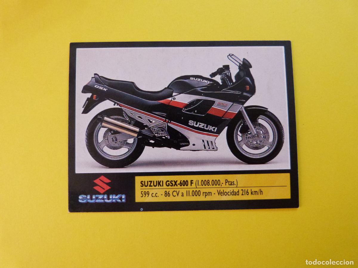 Coleccionismo cromos antiguos: CROMO DE MOTOS SUZUKI SIN PEGAR N&ordm; 25 A&Ntilde;O 1990 DEL ALBUM SUPER MOTO DE ESTE