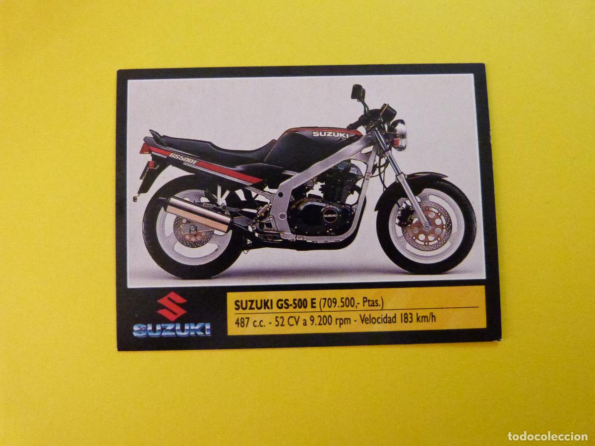 Coleccionismo cromos antiguos: CROMO DE MOTOS SUZUKI SIN PEGAR N&ordm; 24 A&Ntilde;O 1990 DEL ALBUM SUPER MOTO DE ESTE
