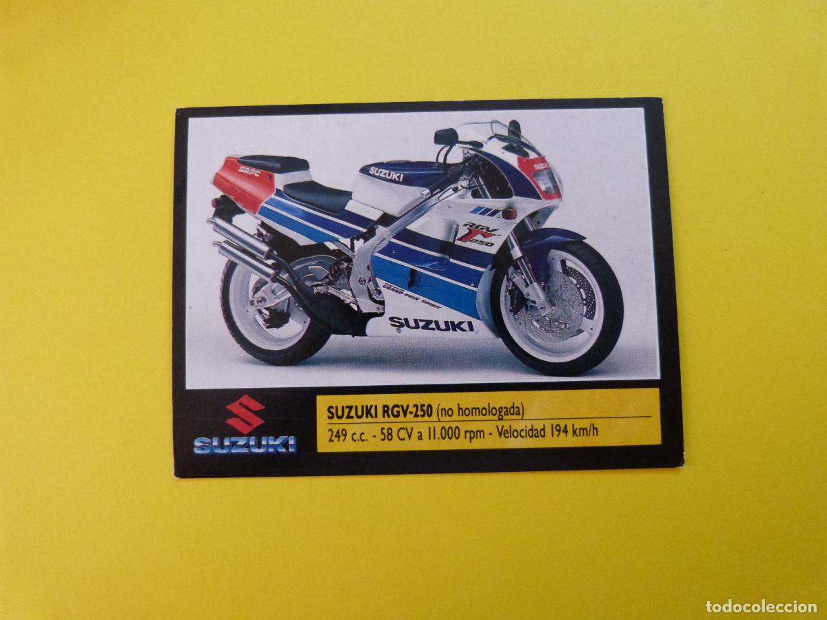 Coleccionismo cromos antiguos: CROMO DE MOTOS SUZUKI SIN PEGAR N&ordm; 22 A&Ntilde;O 1990 DEL ALBUM SUPER MOTO DE ESTE