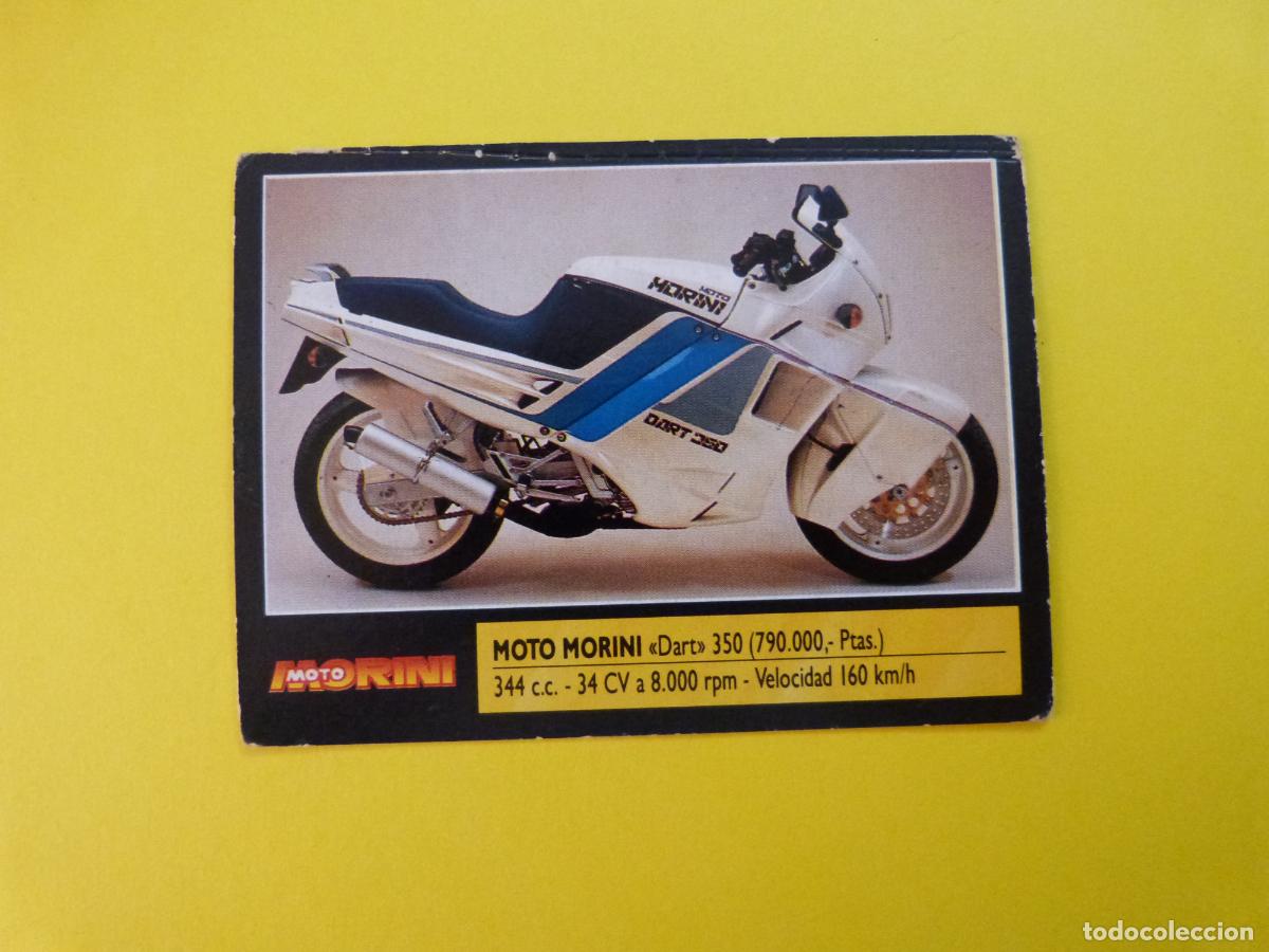 Coleccionismo cromos antiguos: CROMO DE MOTOS MOTO MORINI SIN PEGAR N&ordm; 21 A&Ntilde;O 1990 DEL ALBUM SUPER MOTO DE ESTE