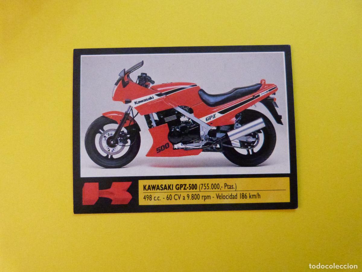 Coleccionismo cromos antiguos: CROMO DE MOTOS KAWASAKI SIN PEGAR N&ordm; 20 A&Ntilde;O 1990 DEL ALBUM SUPER MOTO DE ESTE