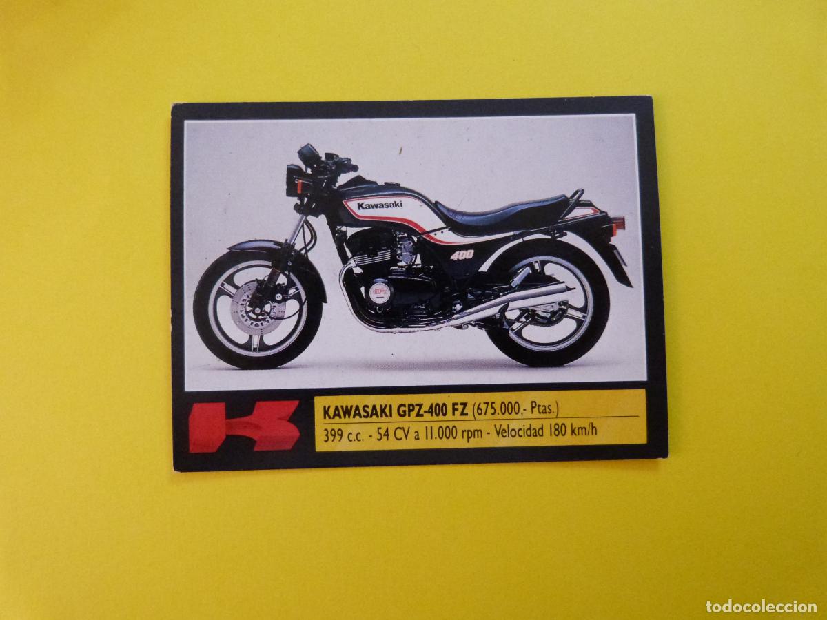 Coleccionismo cromos antiguos: CROMO DE MOTOS KAWASAKI SIN PEGAR N&ordm; 19 A&Ntilde;O 1990 DEL ALBUM SUPER MOTO DE ESTE