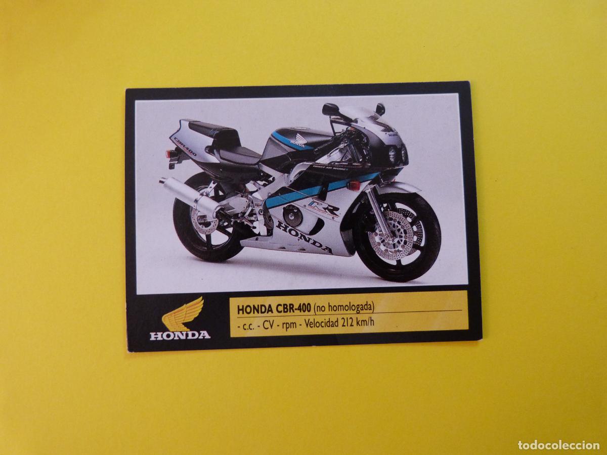Coleccionismo cromos antiguos: CROMO DE MOTOS HONDA SIN PEGAR N&ordm; 17 A&Ntilde;O 1990 DEL ALBUM SUPER MOTO DE ESTE
