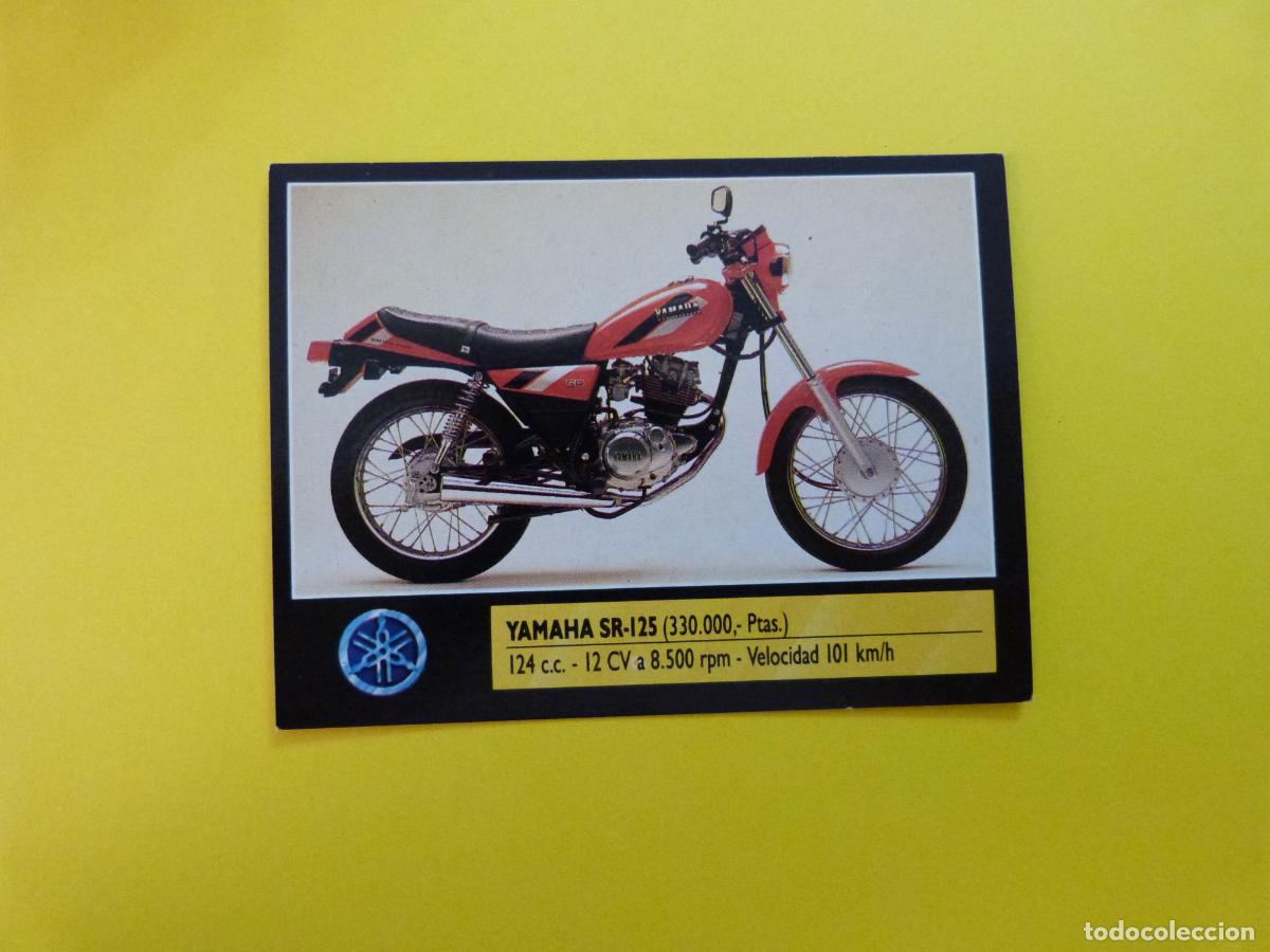 Coleccionismo cromos antiguos: CROMO DE MOTOS YAMAHA SIN PEGAR N&ordm; 15 A&Ntilde;O 1990 DEL ALBUM SUPER MOTO DE ESTE