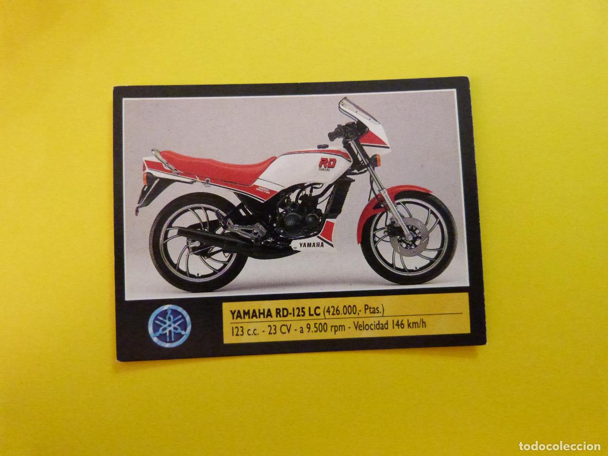 Coleccionismo cromos antiguos: CROMO DE MOTOS YAMAHA SIN PEGAR N&ordm; 14 A&Ntilde;O 1990 DEL ALBUM SUPER MOTO DE ESTE