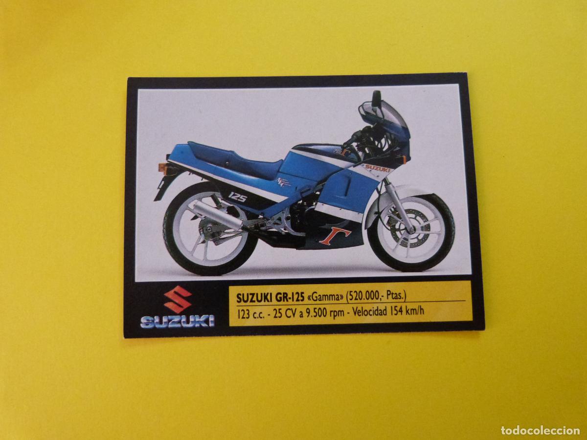 Coleccionismo cromos antiguos: CROMO DE MOTOS SUZUKI SIN PEGAR N&ordm; 12 A&Ntilde;O 1990 DEL ALBUM SUPER MOTO DE ESTE