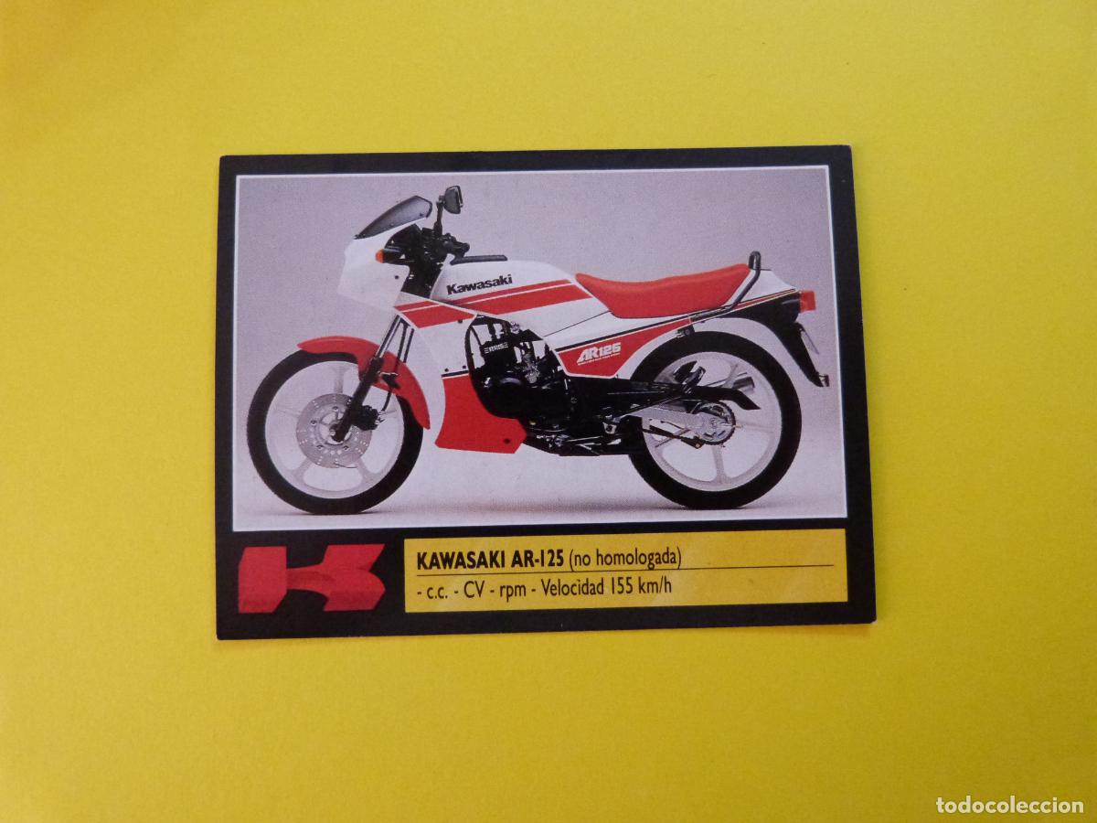 Coleccionismo cromos antiguos: CROMO DE MOTOS KAWASAKI SIN PEGAR N&ordm; 11 A&Ntilde;O 1990 DEL ALBUM SUPER MOTO DE ESTE