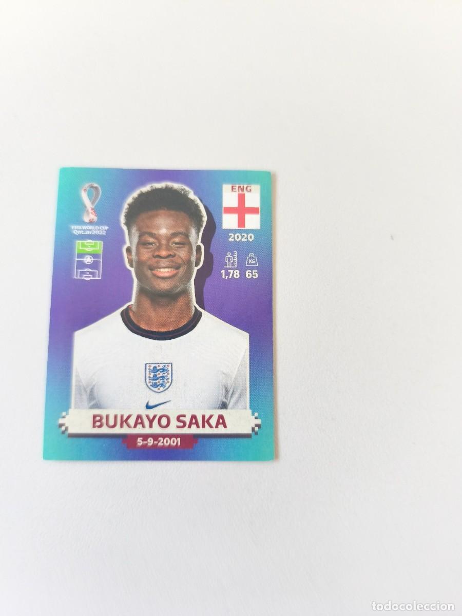 Coleccionismo cromos antiguos: FIFA WORLD CUP QATAR 2022 PANINI BUKAYO SAKA ENG 19 CRM2