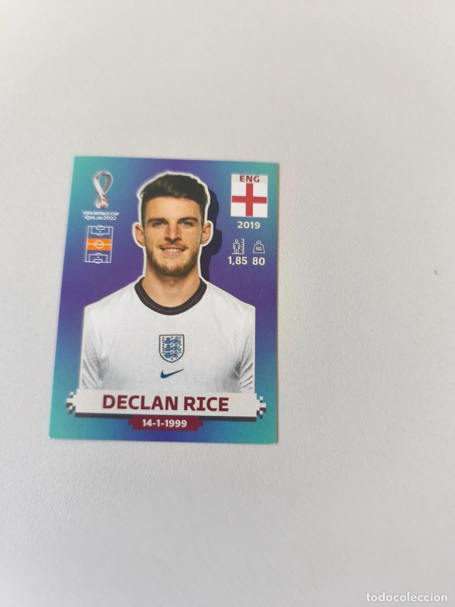 Coleccionismo cromos antiguos: FIFA WORLD CUP QATAR 2022 PANINI DECLAN RICE ENG 16 CRM2