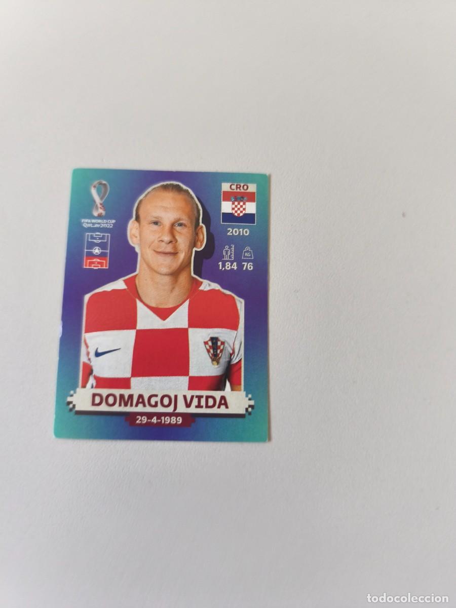 Coleccionismo cromos antiguos: FIFA WORLD CUP QATAR 2022 PANINI DOMAGOJ VIDA CROACIA CRO 10 CRM2