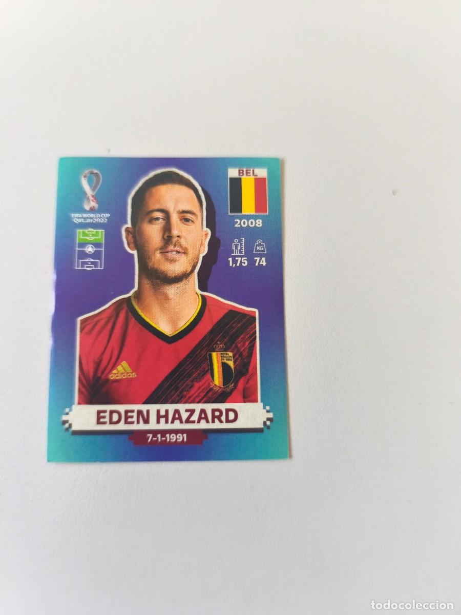 Coleccionismo cromos antiguos: FIFA WORLD CUP QATAR 2022 PANINI EDEN HAZARD BEL 18 CRM2