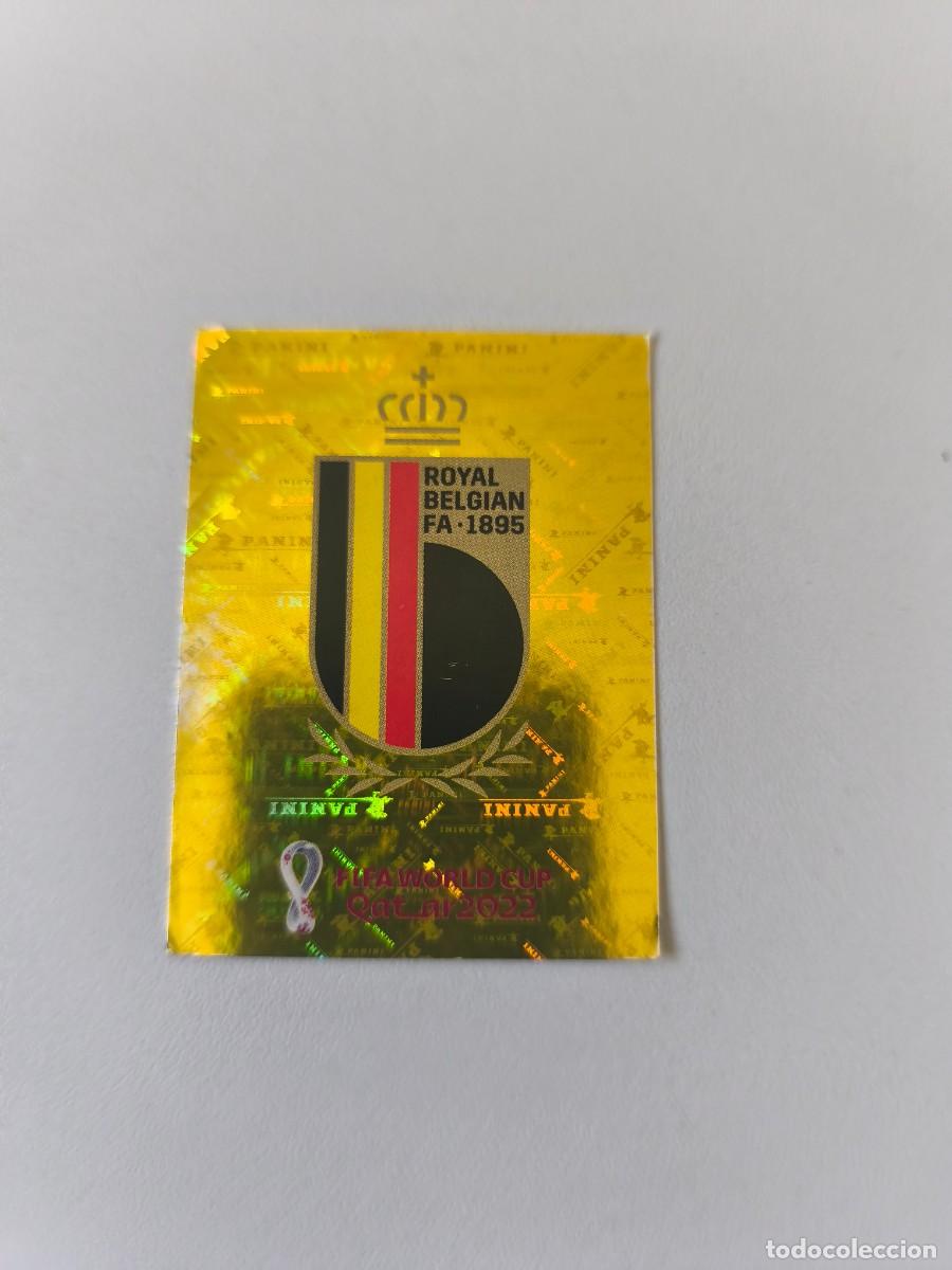 Coleccionismo cromos antiguos: FIFA WORLD CUP QATAR 2022 PANINI ESCUDO BEL 2 CRM2