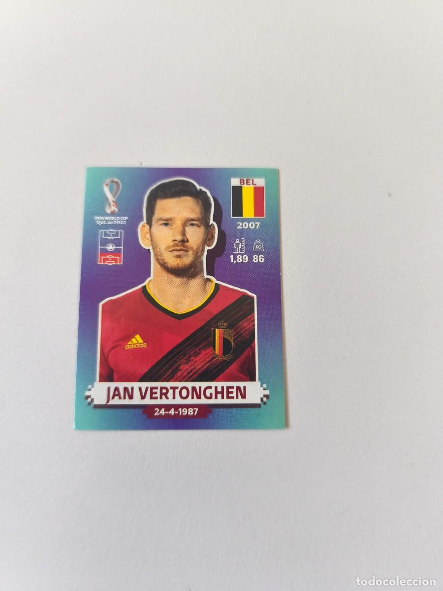 Coleccionismo cromos antiguos: FIFA WORLD CUP QATAR 2022 PANINI JAN VERTONGHEN BEL 9 CRM2
