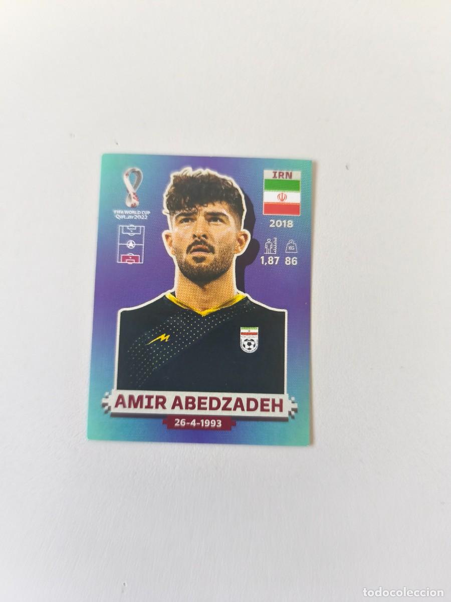 Collectionnisme Cartes &agrave; collectionner anciennes: FIFA WORLD CUP QATAR 2022 PANINI AMIR ABEDZADEH IRN 3 CRM2