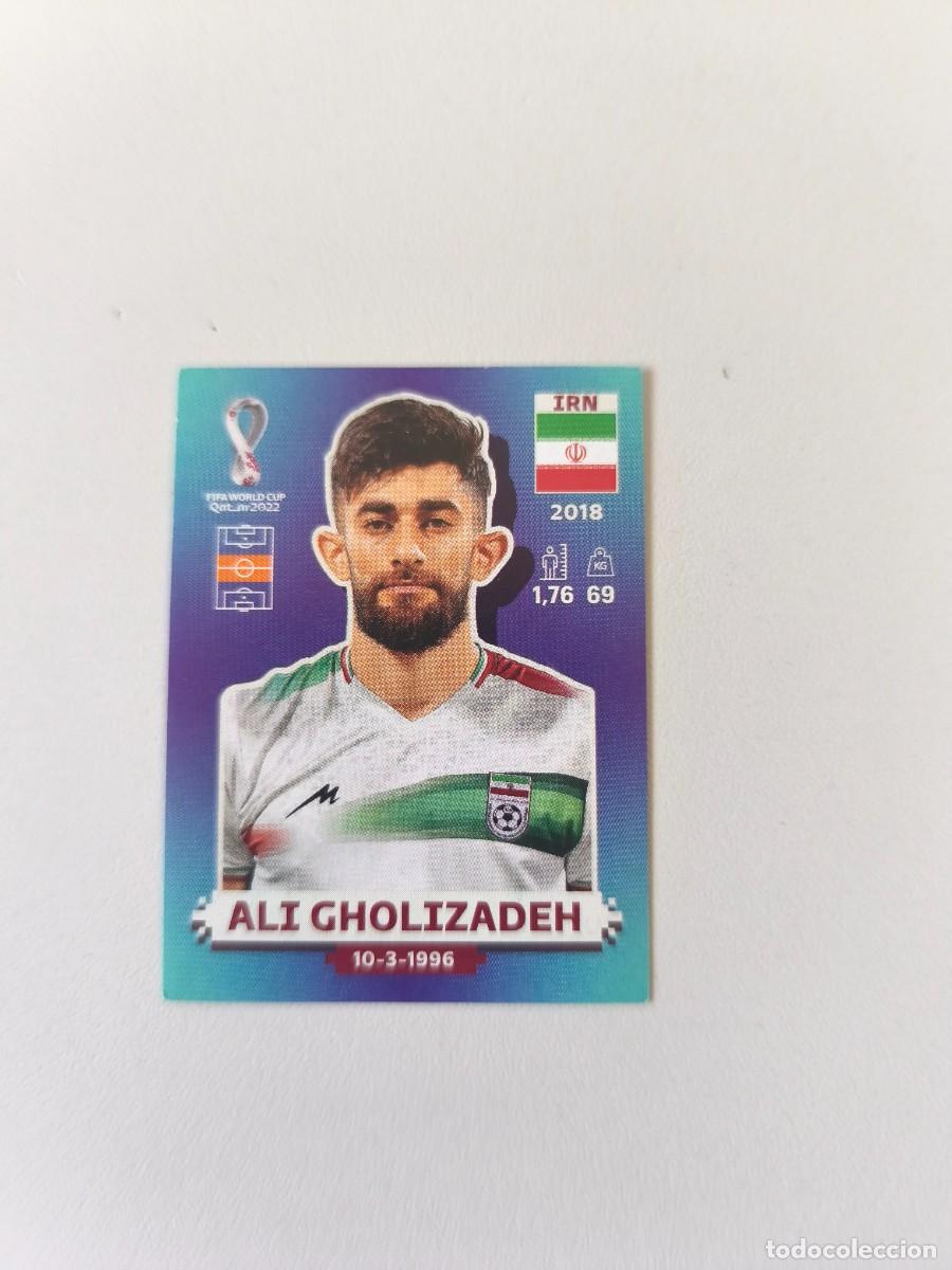 Collectionnisme Cartes &agrave; collectionner anciennes: FIFA WORLD CUP QATAR 2022 PANINI ALI GHOLIZADEH IRN 14 CRM2