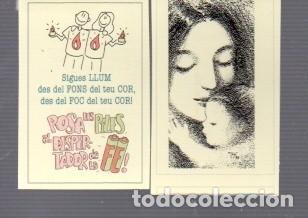 Coleccionismo cromos antiguos: DOS CROMO SIQUES LLUM