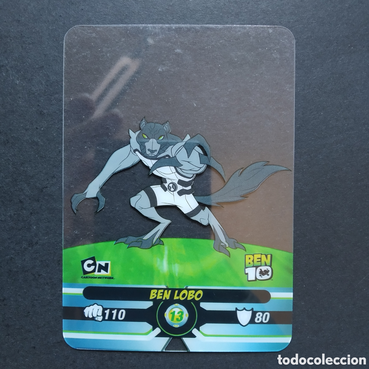 Coleccionismo cromos antiguos: LAMINCARDS - N&deg; 052 - BEN LOBO - BEN10 / BEN 10 - EDIBAS / MUNDICROMO - A&Ntilde;O 2009