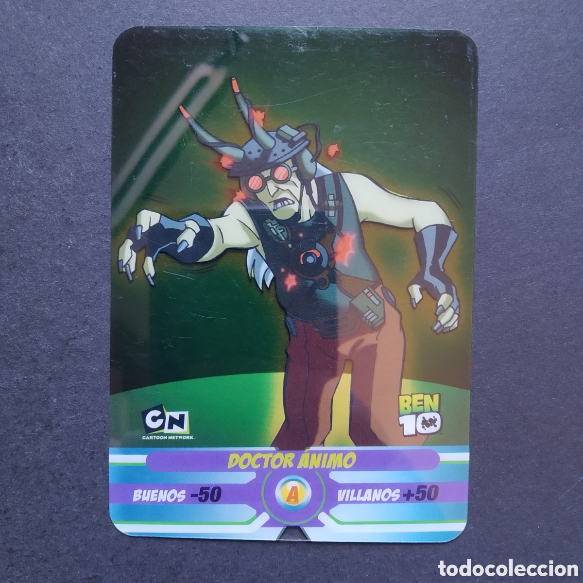Coleccionismo cromos antiguos: LAMINCARDS - N&deg; 093 - DOCTOR &Aacute;NIMO - BEN10 / BEN 10 - EDIBAS / MUNDICROMO - A&Ntilde;O 2009