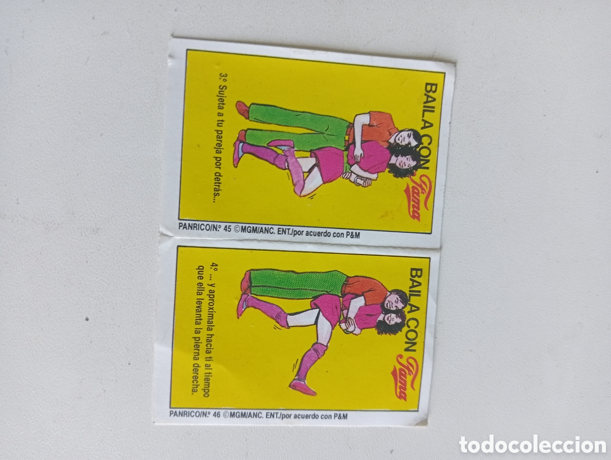 Coleccionismo cromos antiguos: Panrico Baila con Fama