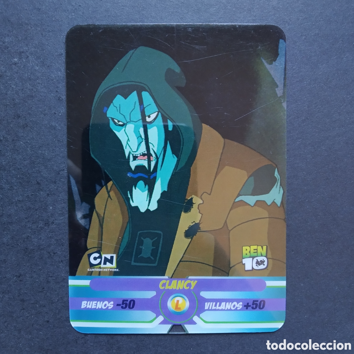 Coleccionismo cromos antiguos: LAMINCARDS - N&deg; 100 - CLANCY - BEN10 / BEN 10 - EDIBAS / MUNDICROMO - A&Ntilde;O 2009