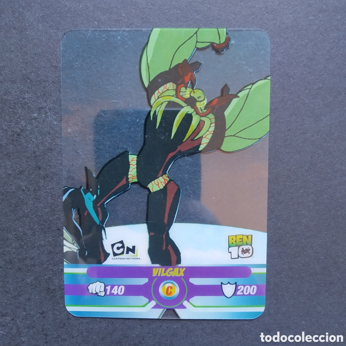 Coleccionismo cromos antiguos: LAMINCARDS - N&deg; 118 - VILGAX - BEN10 / BEN 10 - EDIBAS / MUNDICROMO - A&Ntilde;O 2009
