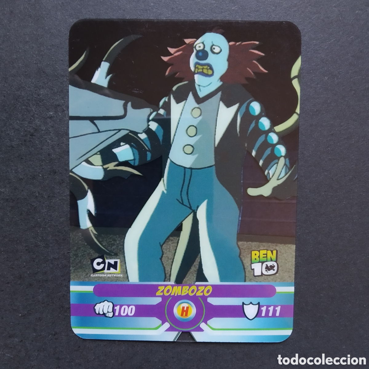 Coleccionismo cromos antiguos: LAMINCARDS - N&deg; 123 - ZOMBOZO - BEN10 / BEN 10 - EDIBAS / MUNDICROMO - A&Ntilde;O 2009