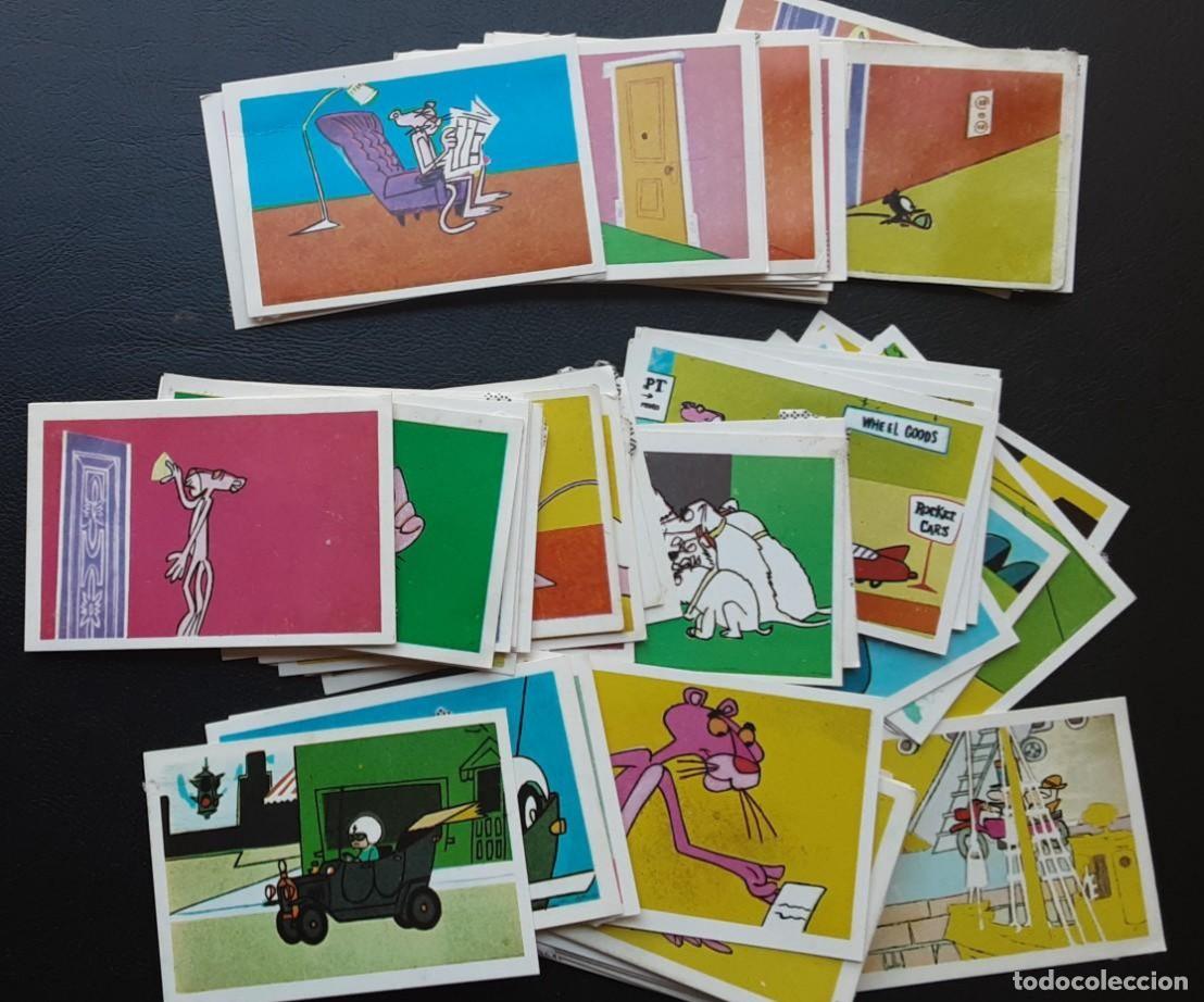 Coleccionismo cromos antiguos: Un cromo de la Pantera Rosa