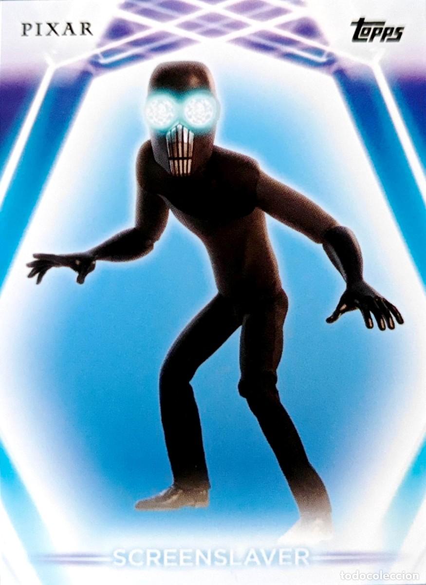 Coleccionismo cromos antiguos: 59 Screenslaver - TOPPS Disney PIXAR Neon 2026