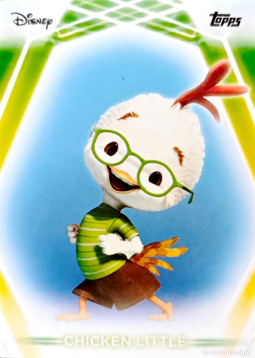 Coleccionismo cromos antiguos: 115 Chicken Little - TOPPS Disney PIXAR Neon 2026