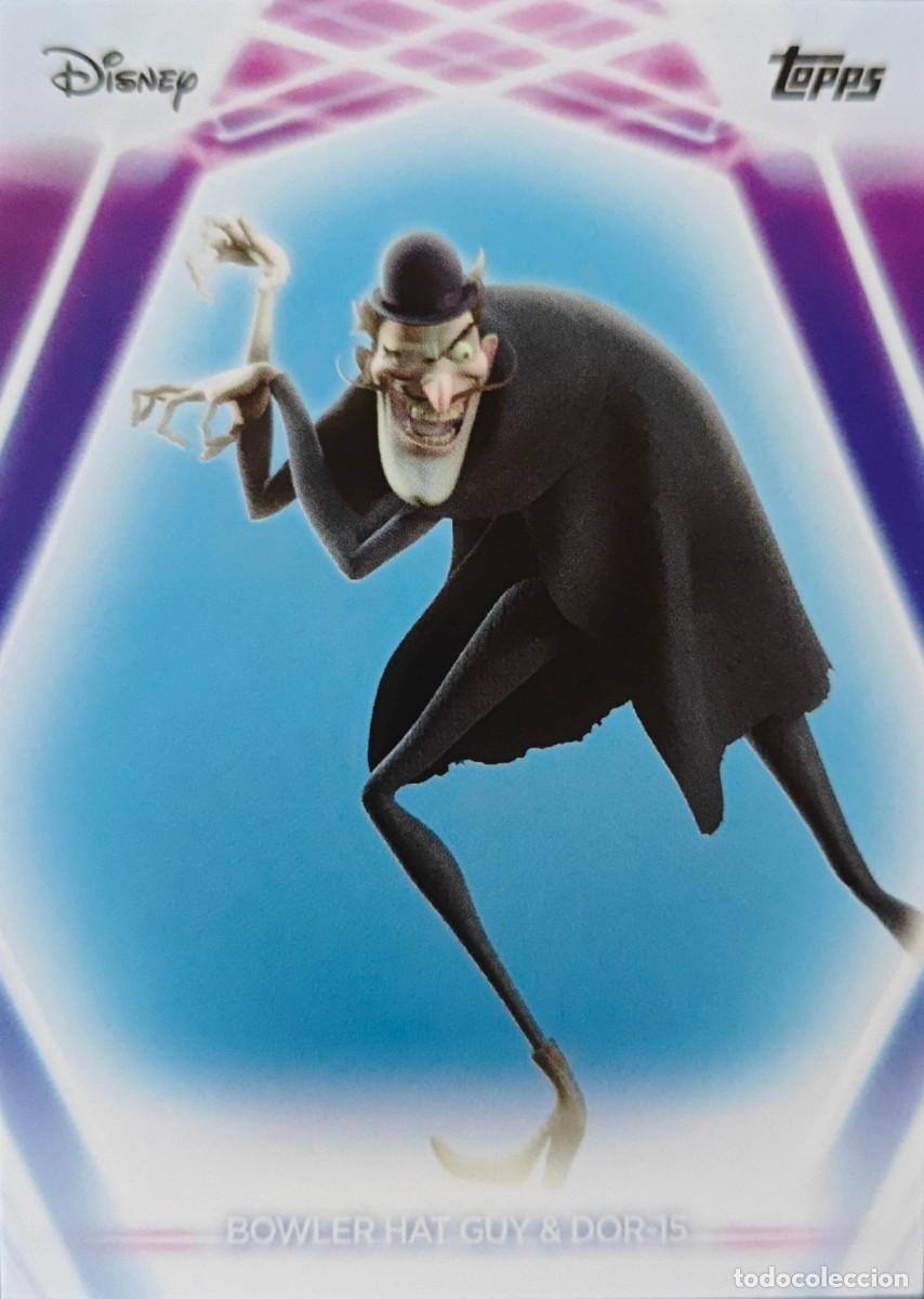 Coleccionismo cromos antiguos: 142 Bowler Hat Guy & Dor 15 - TOPPS Disney PIXAR Neon 2026