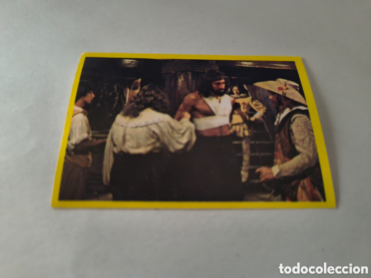 Collectionnisme Cartes &agrave; collectionner anciennes: EL CORSARIO NEGRO, PANRICO, 1977, CROMO N&ordm; 81