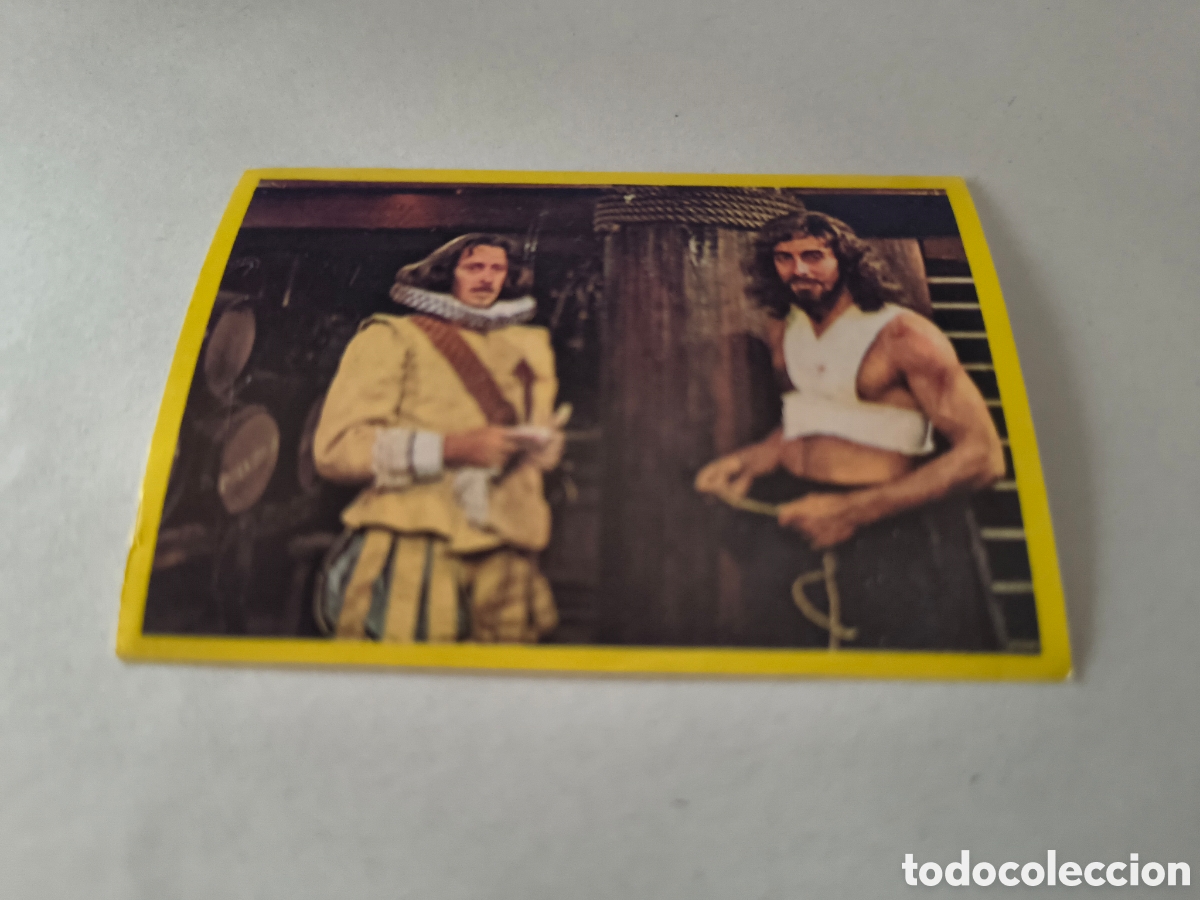 Collectionnisme Cartes &agrave; collectionner anciennes: EL CORSARIO NEGRO, PANRICO, 1977, CROMO N&ordm; 83