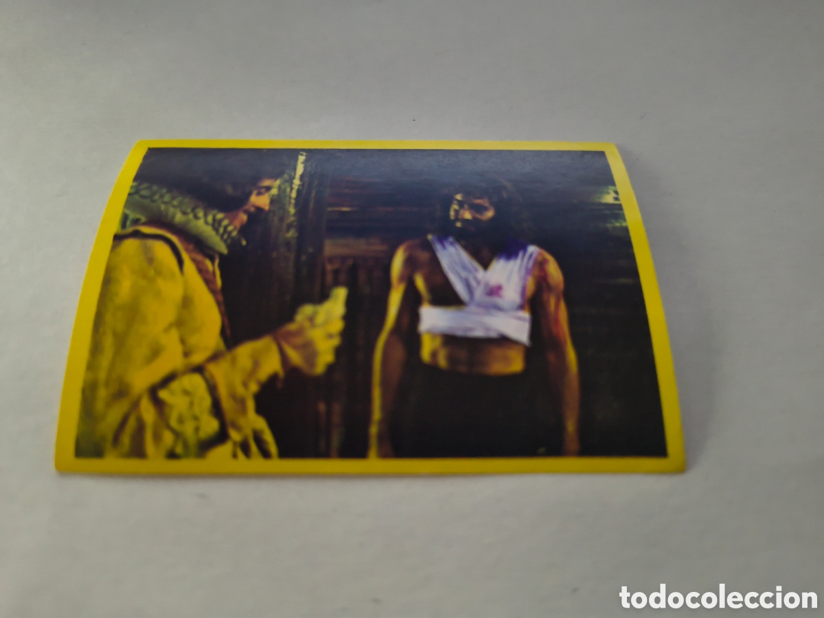Colecionismo Cromos antigos: EL CORSARIO NEGRO, PANRICO, 1977, CROMO N&ordm; 84