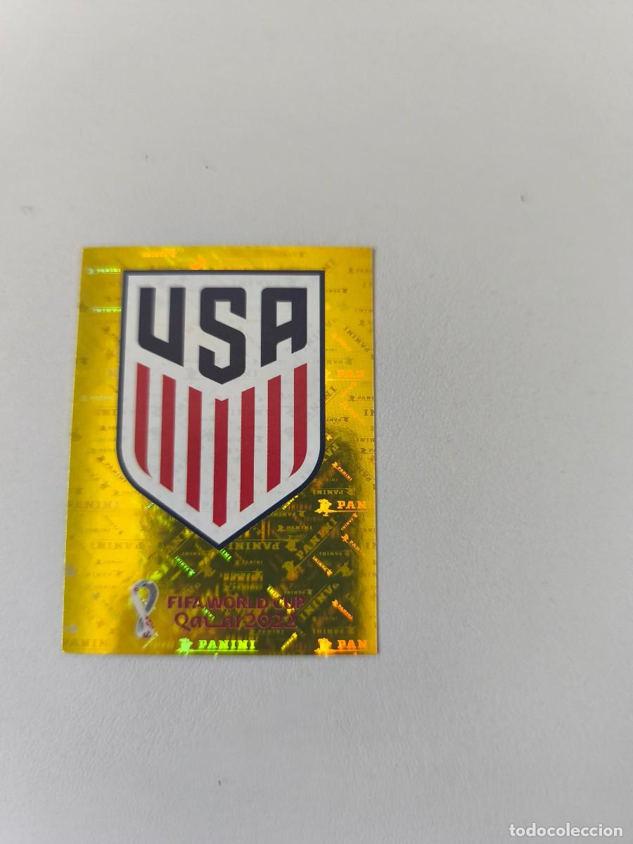 Coleccionismo cromos antiguos: FIFA WORLD CUP QATAR 2022 PANINI ESCUDO USA 2 CRM2