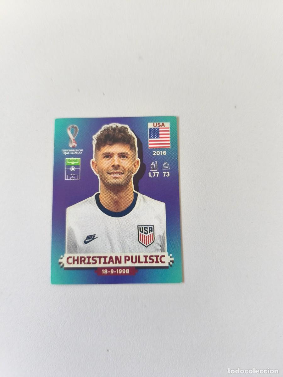Coleccionismo cromos antiguos: FIFA WORLD CUP QATAR 2022 PANINI CHRISTIAN PULISIC USA 18 CRM2