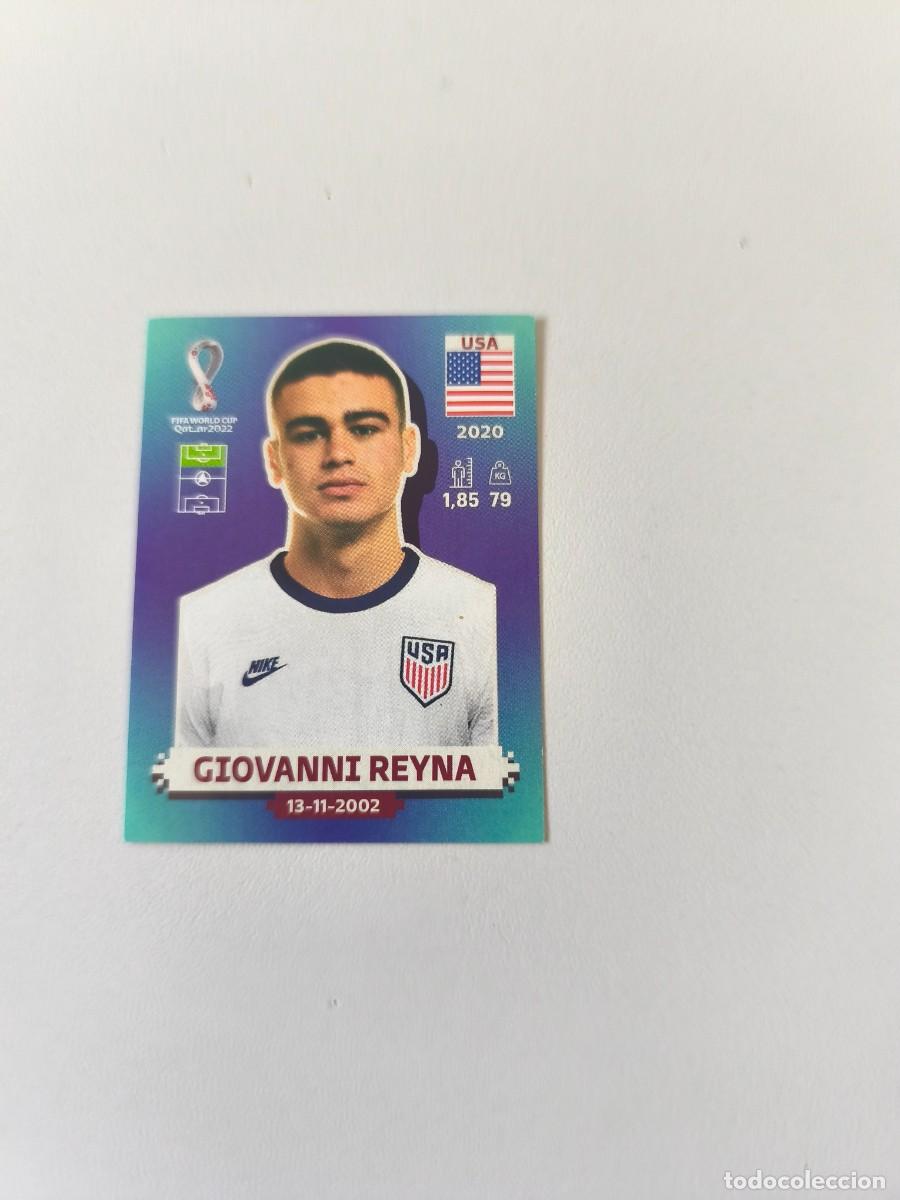 Coleccionismo cromos antiguos: FIFA WORLD CUP QATAR 2022 PANINI REYNA USA 19 CRM2