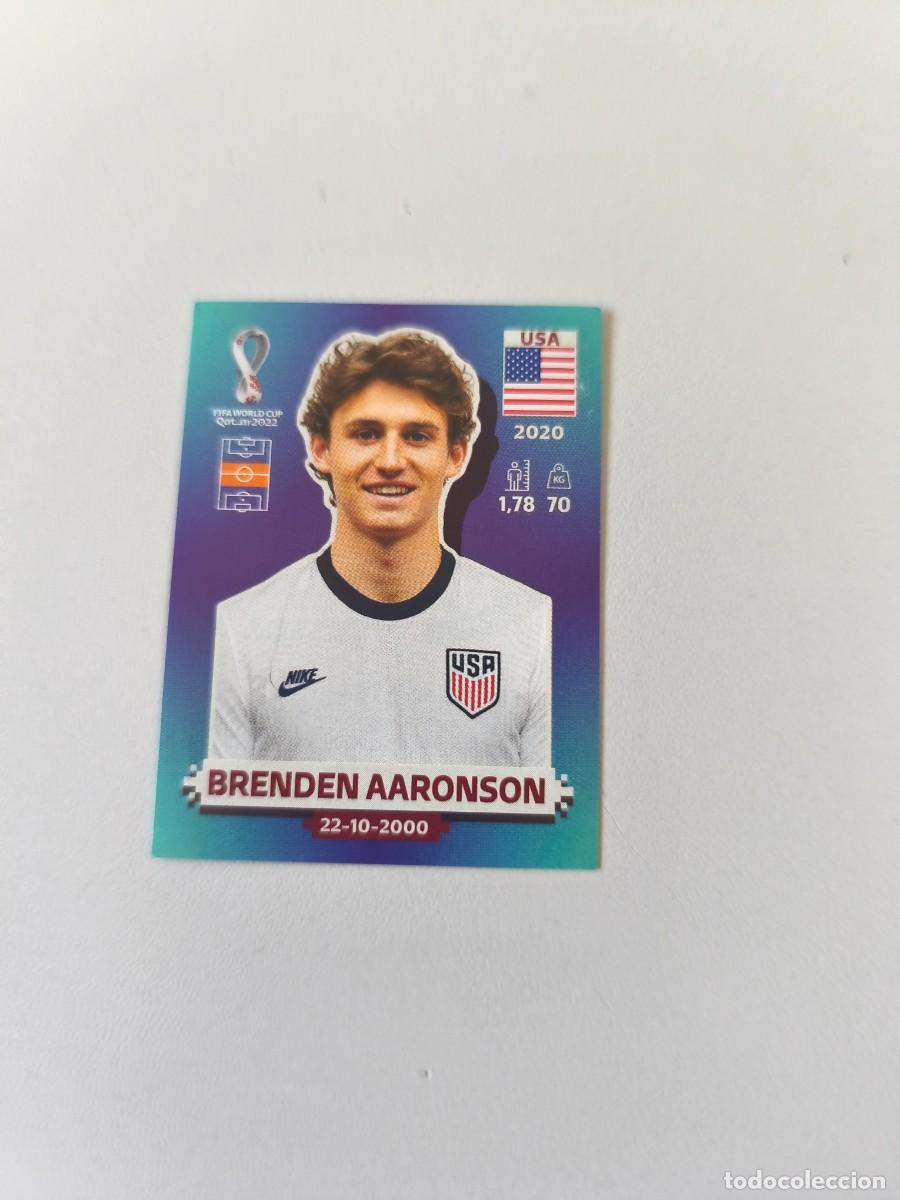 Coleccionismo cromos antiguos: FIFA WORLD CUP QATAR 2022 PANINI AARONSON USA 11 CRM2