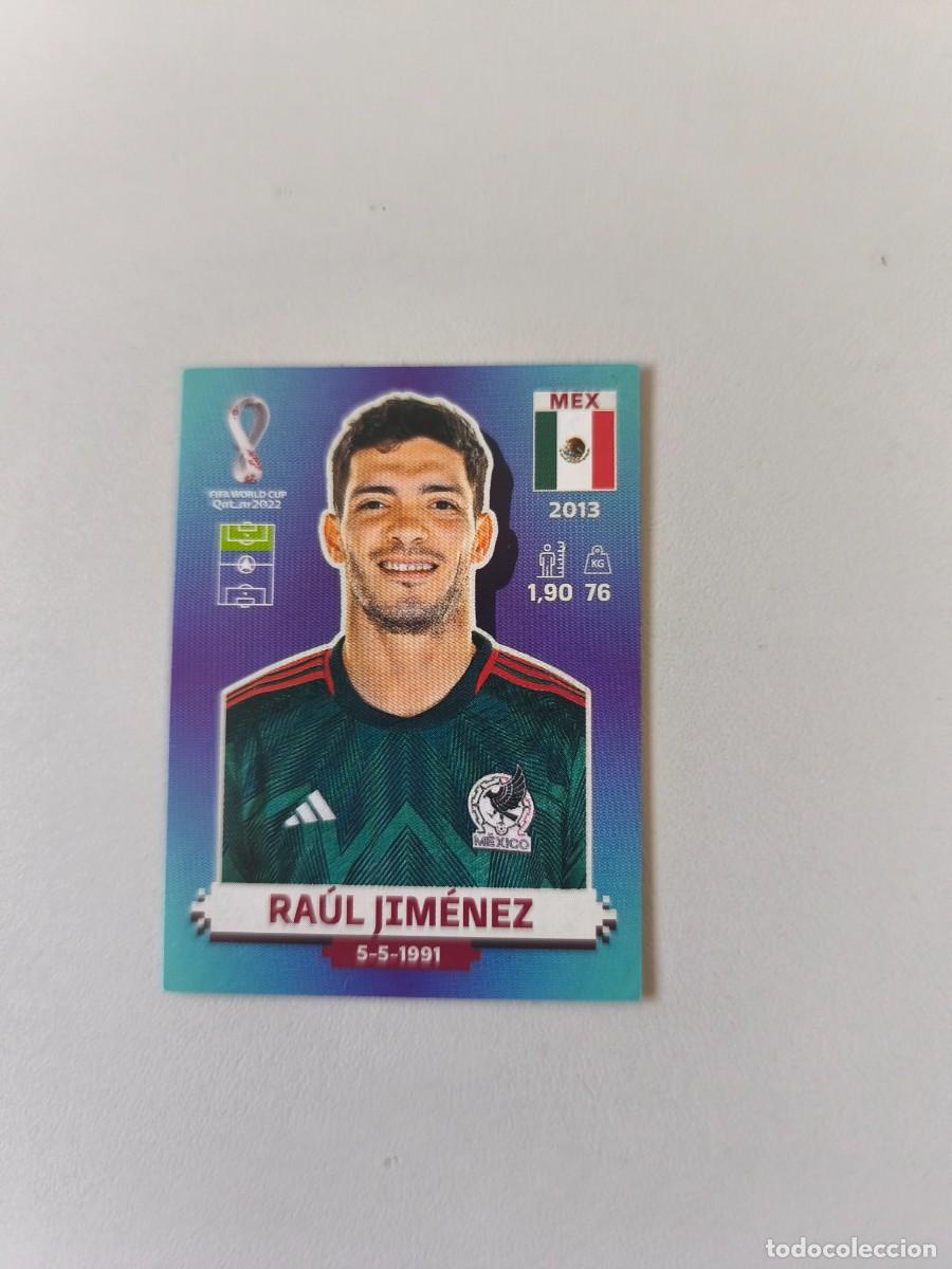 Coleccionismo cromos antiguos: FIFA WORLD CUP QATAR 2022 PANINI RA&Uacute;L JIMENEZ MEX 19 CRM2