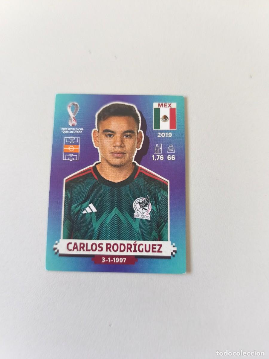 Coleccionismo cromos antiguos: FIFA WORLD CUP QATAR 2022 PANINI CARLOS RODRIGUEZ MEX 17 CRM2