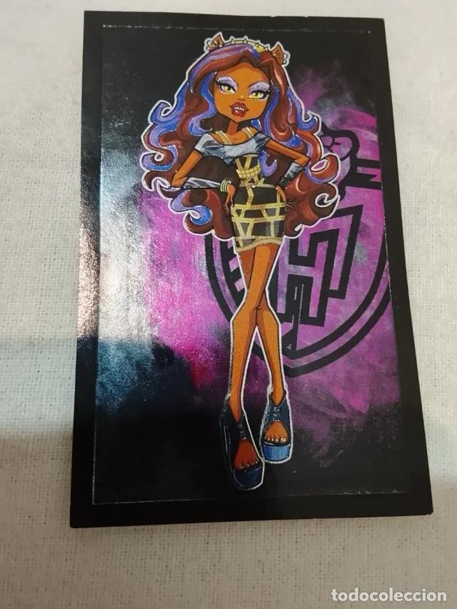 Coleccionismo cromos antiguos: Cromo We Are Monster High 116 Dorado