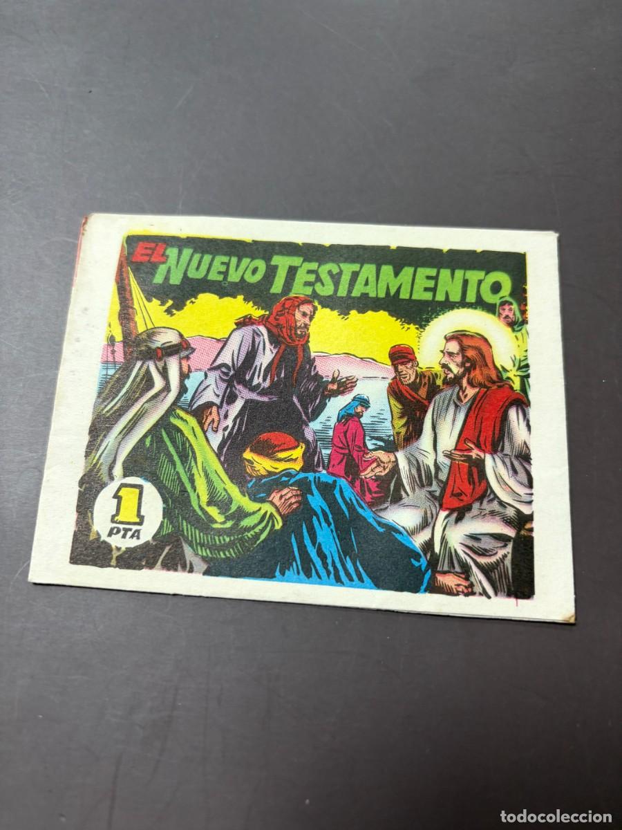 Coleccionismo cromos antiguos: SOBRE CROMOS. EL NUEVO TESTAMENTO. NUEVO. SIN ABRIR. PRODUCCIONES EDITORIALES. BALLGRAF. 1971
