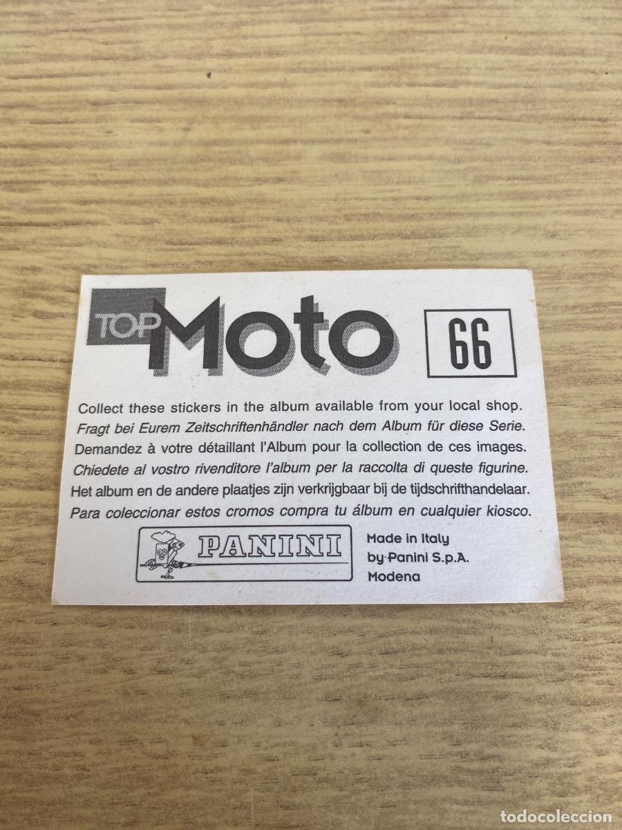 Coleccionismo cromos antiguos: Panini TOP MOTO 1998 N.66 - Foto 2